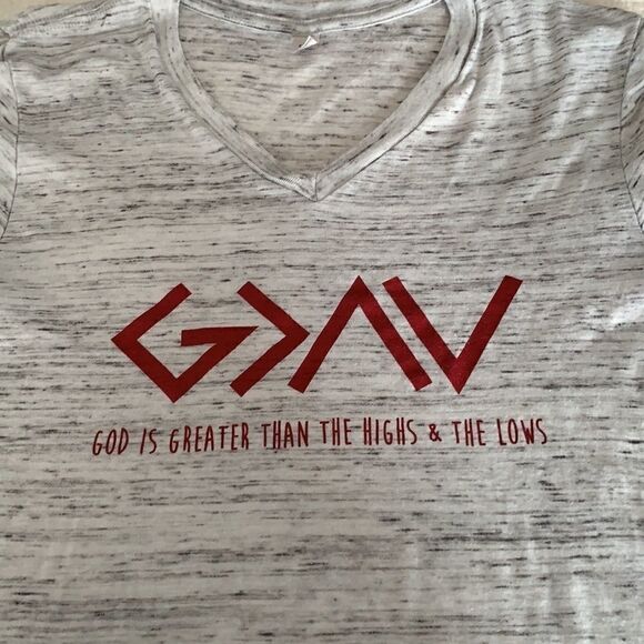 Grey short sleeve tee- size S - Picture 5 of 5